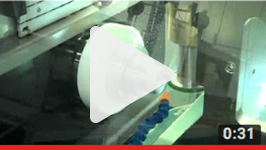 Vertical glass grinding with the Nanoform 250